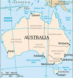 Australia Map