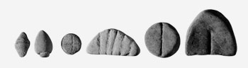 Clay tokens from Iran