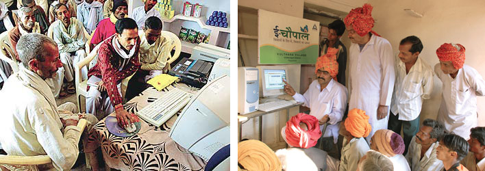 ITC Choupal Saagar - people and computers in India