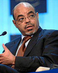 photo of President Zenawi